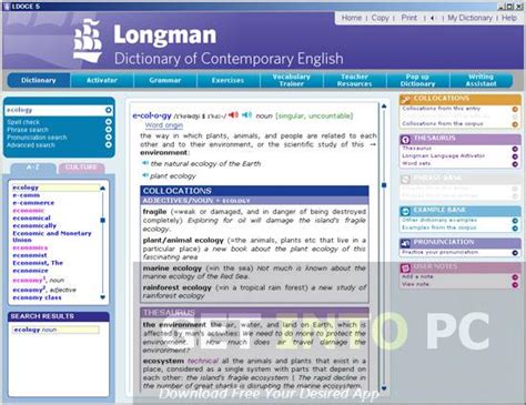 longman dictionary website.